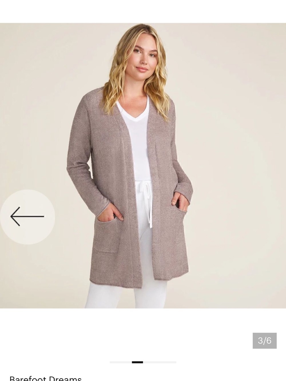 Barefoot Dreams CozyChic Ultra Light Cardigan